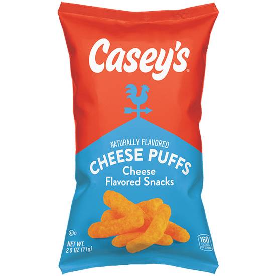 Casey's Cheese Puffs 2.5oz