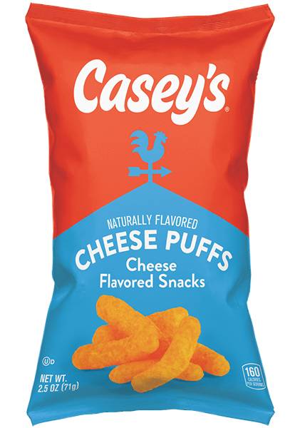 Casey's Cheese Puffs 2.5oz
