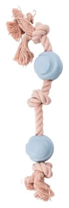 Dog Tennis Ball Rope Toy