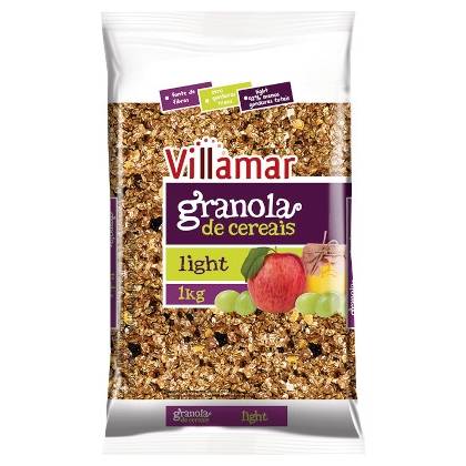 Villamar granola de cereais light (1kg)
