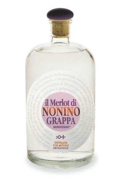 Nonino Grappa Merlot (750ml bottle)