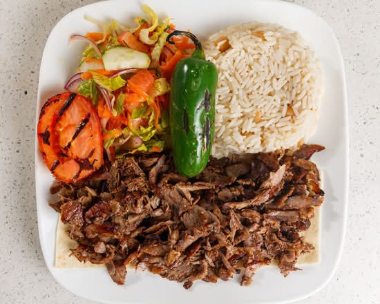 Lamb gyro Plate