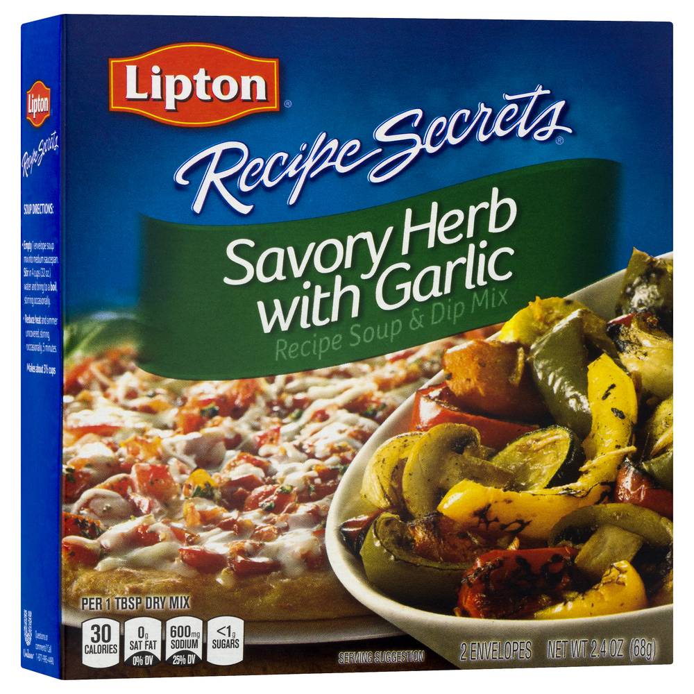 Lipton Savory Herb With Garlic Recipe Soup & Dip Mix (2.4 oz)