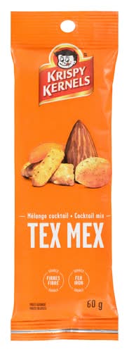 Krispy Kernels Mélange Cocktail Tex Mex 60 G / Krispy Kernels Cocktail Mix Tex Mex 60 g
