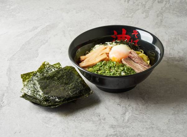 鮮味海苔餐 Soy Sauce Oily Noodles with Seaweed Combo