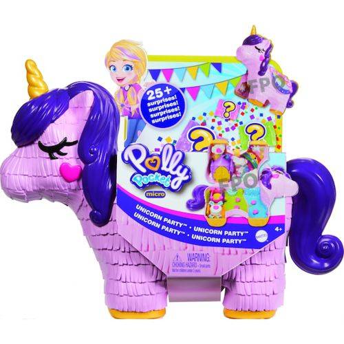 Polly pocket polly pocket – coffret de jeu licorne de fête - unicorn party  playset, Livraison à proximité