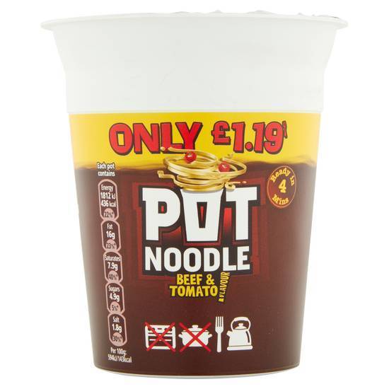 Pot Noodle Beef and Tomato (90 G)