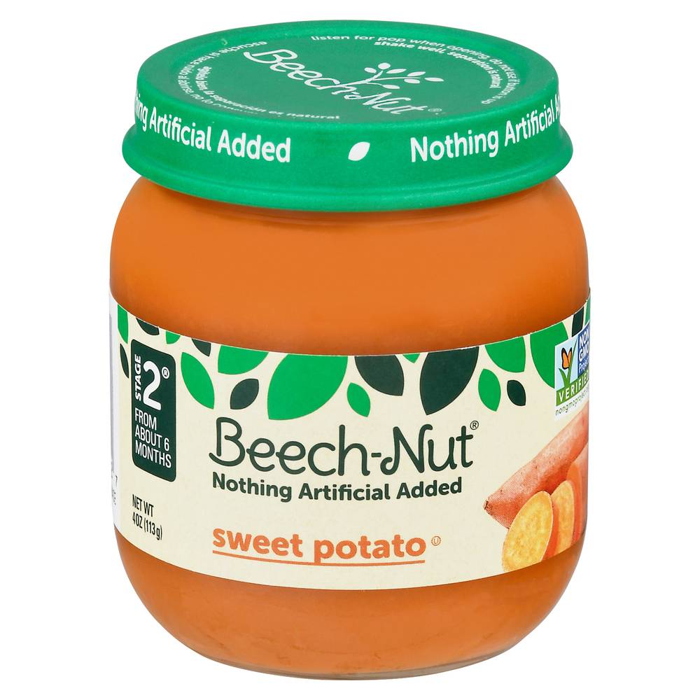 Beech-Nut Sweet Potato Stage 2 Baby Food