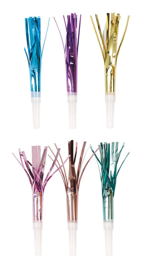 3-2-1 Party Fringed Squawkers, Assorted (8 ct)