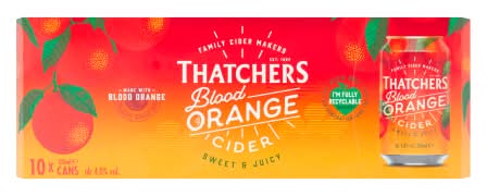 Thatchers Blood Orange Cider (10 x 330ml)