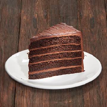 Rebanada de Big Chocolate Cake
