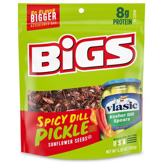 Bigs Sunflower Seeds (vlasic spicy dill pickle)