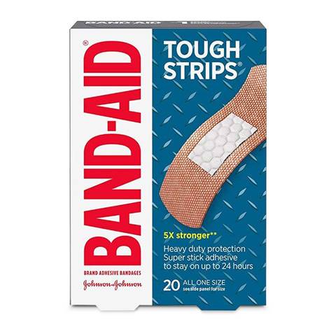 Band Aid Tough Strips