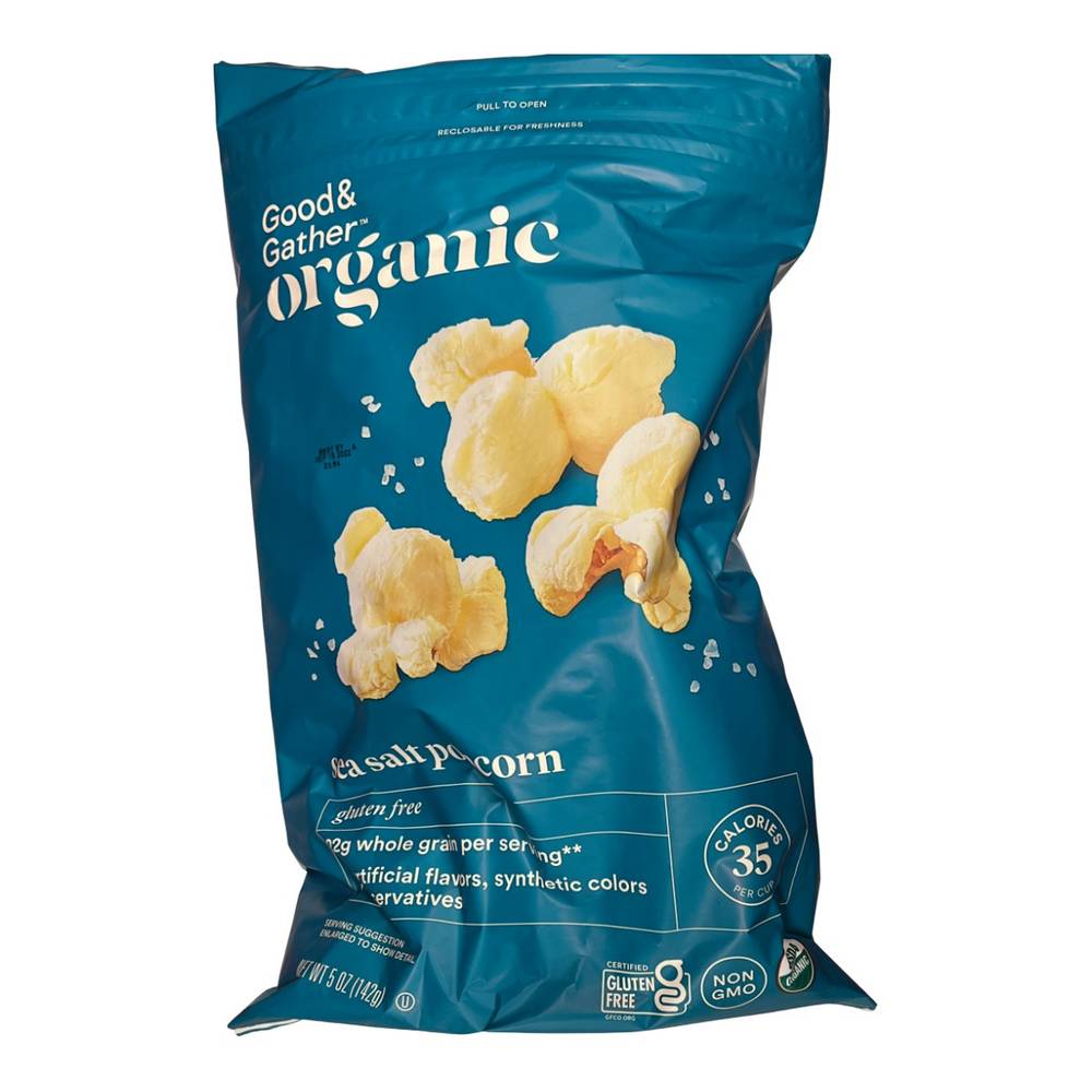 Sea Salt Organic Popcorn - 5oz - Good & Gather™