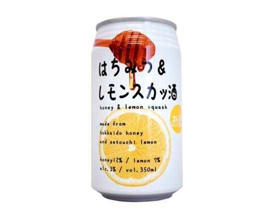 はちみつ＆レモンスカッ酒　350ml　J-198