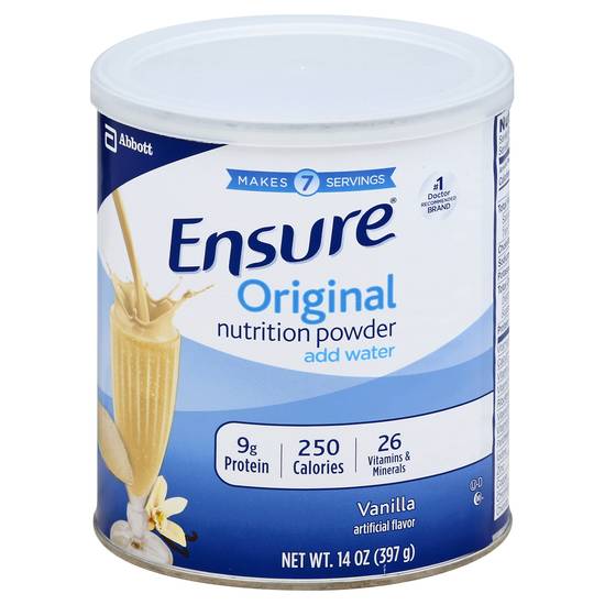 Ensure Original Nutrition Powder Vanilla 14 oz Can