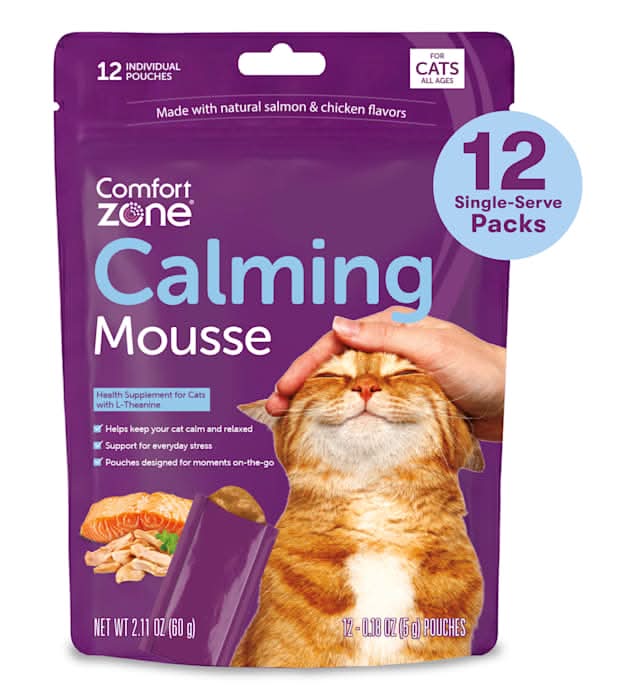 Comfort Zone Cat Calming Mousse Supplement, Count of 12