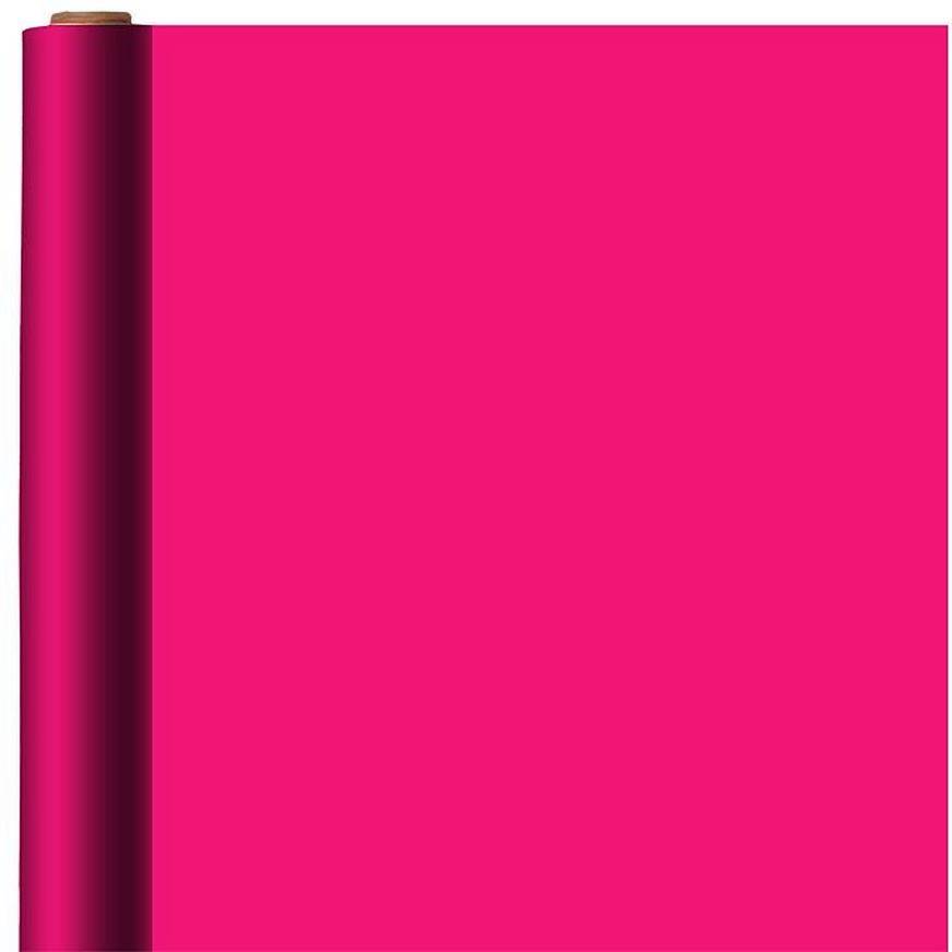 Jumbo Solid Bright Pink Gift Wrap