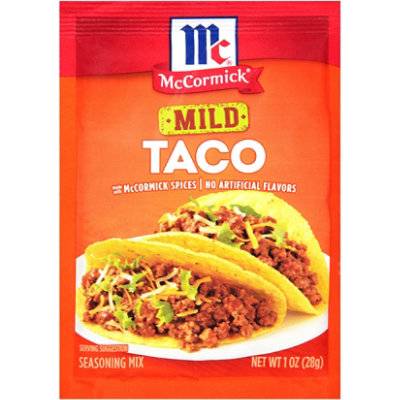 Mccormick Mild Taco Seasoning Mix - 1 Oz