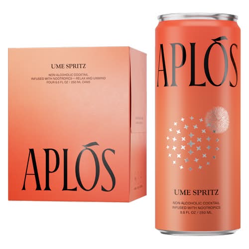 Aplos Non Alcoholic Cocktails (4 x 8.5 fl oz)