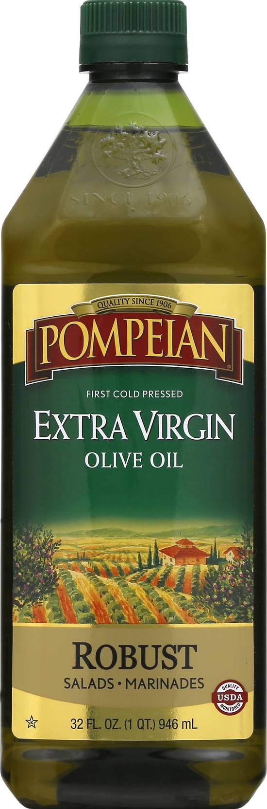 Pompeian Olive Oil Extra Virgin Robust Flavor