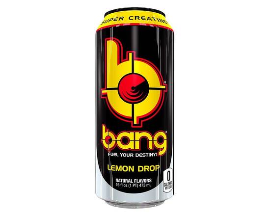 Order Bang Lemon Drop 16oz food online from Chevron Extramile store, Antioch on bringmethat.com