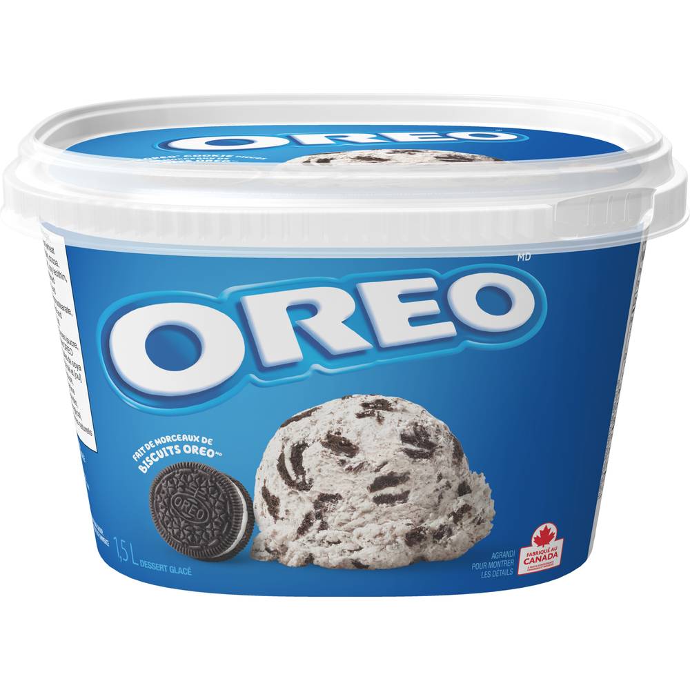 Oreo Cookie Dessert Ice Cream, Vanilla (1.5 L)