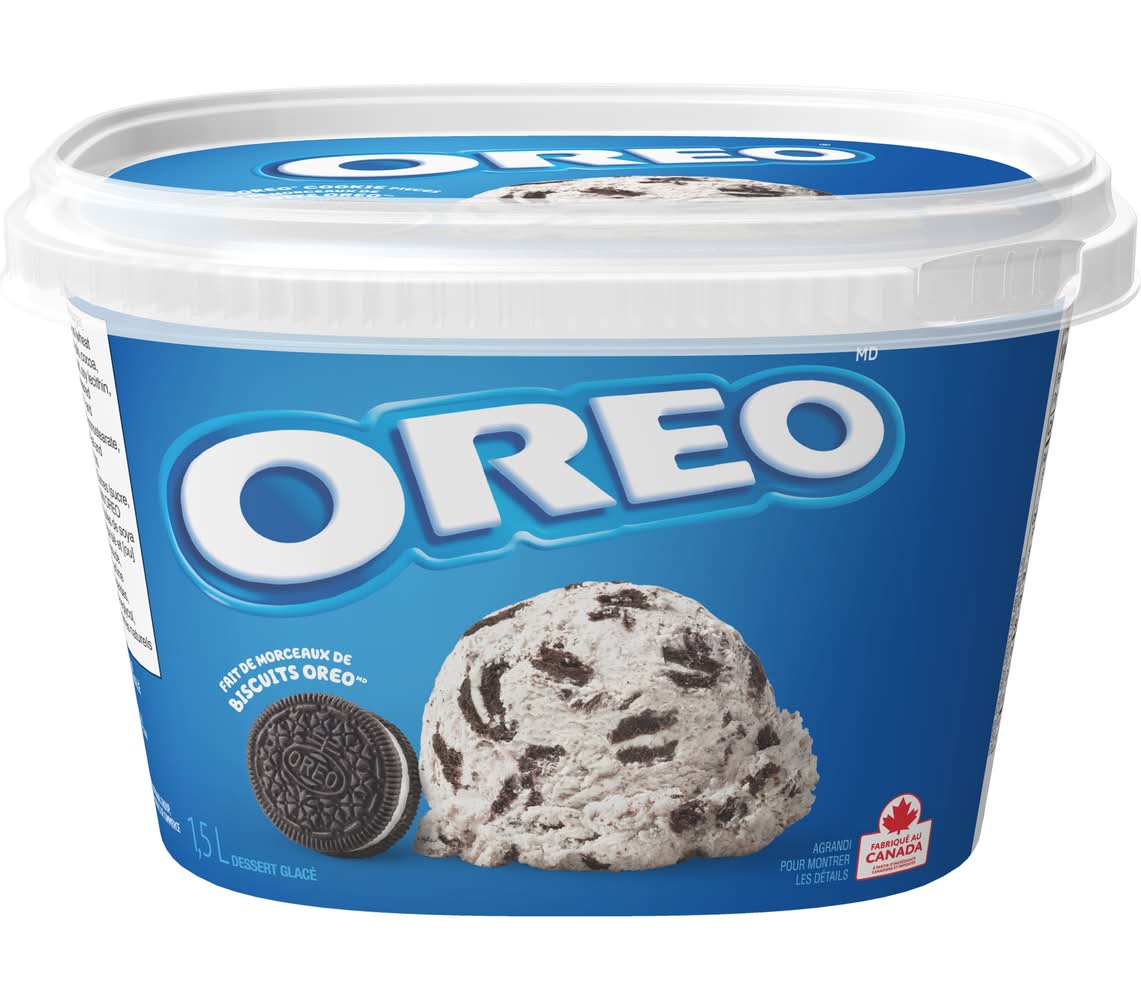 Oreo Ice Cream, Vanilla (1.5 L)