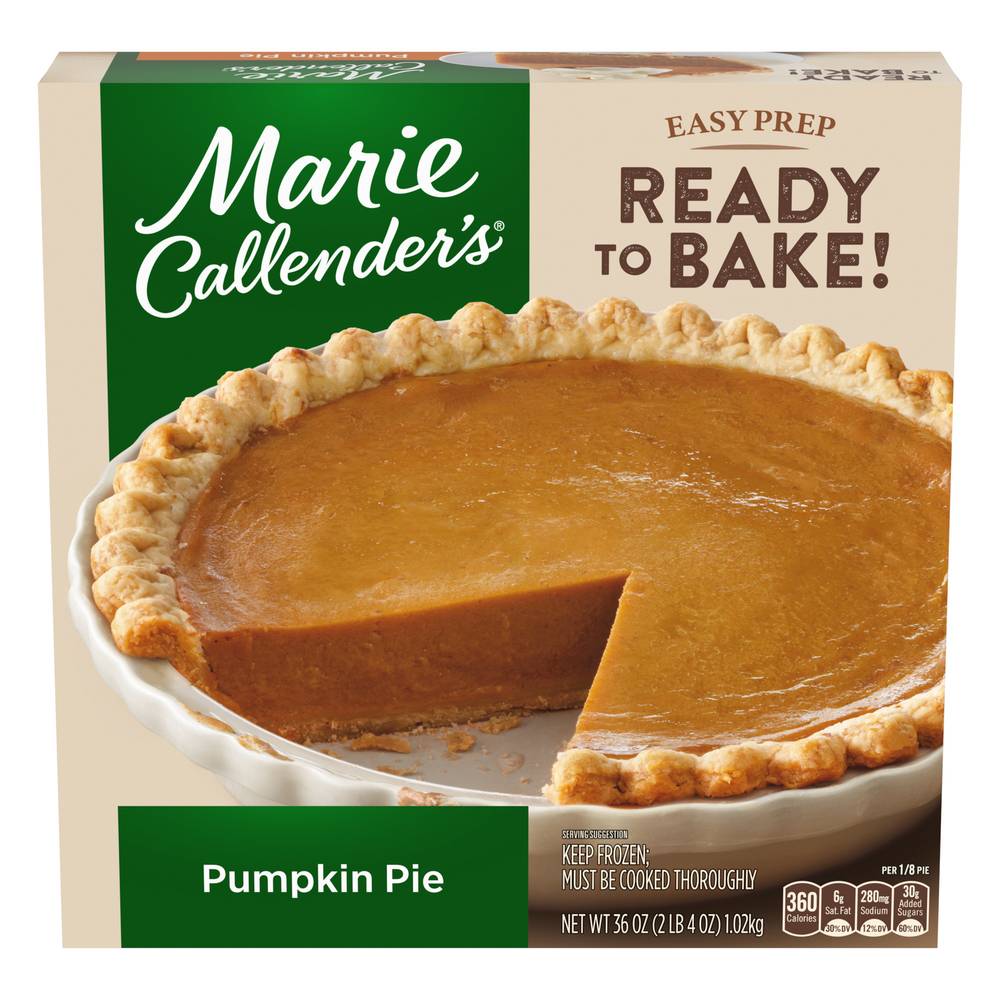 Marie Callender's Pumpkin Pie (2.25 lbs)