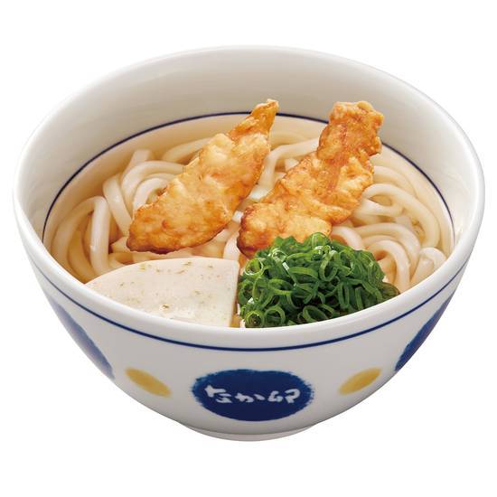 とり天うどん Udon w/Chicken Tempura