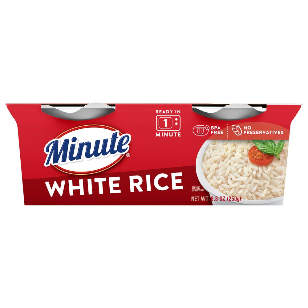 Minute Ready To Serve White Rice Cups