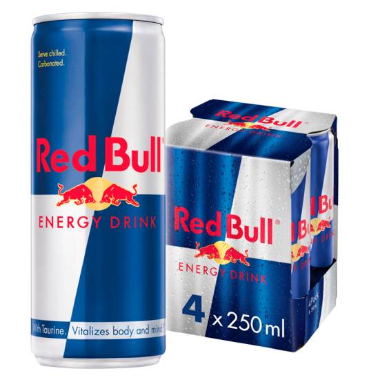 Red Bull Energy Drink (4 x 250ml)