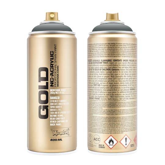 Montana Cans Gold Acrylic Professional Spray Paint, G7060 Gravel