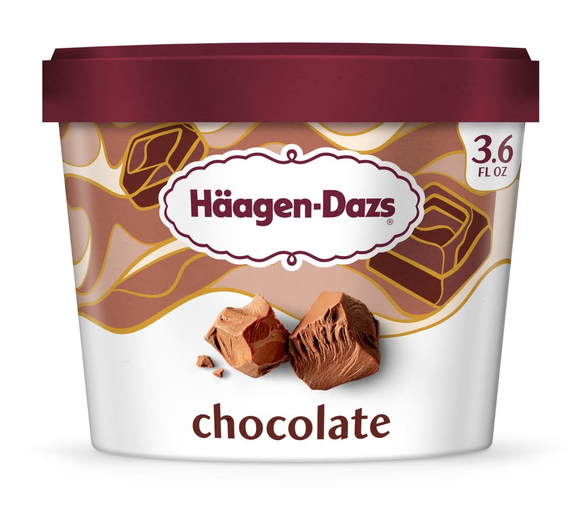 Häagen-Dazs Chocolate Ice Cream (3.6 oz)
