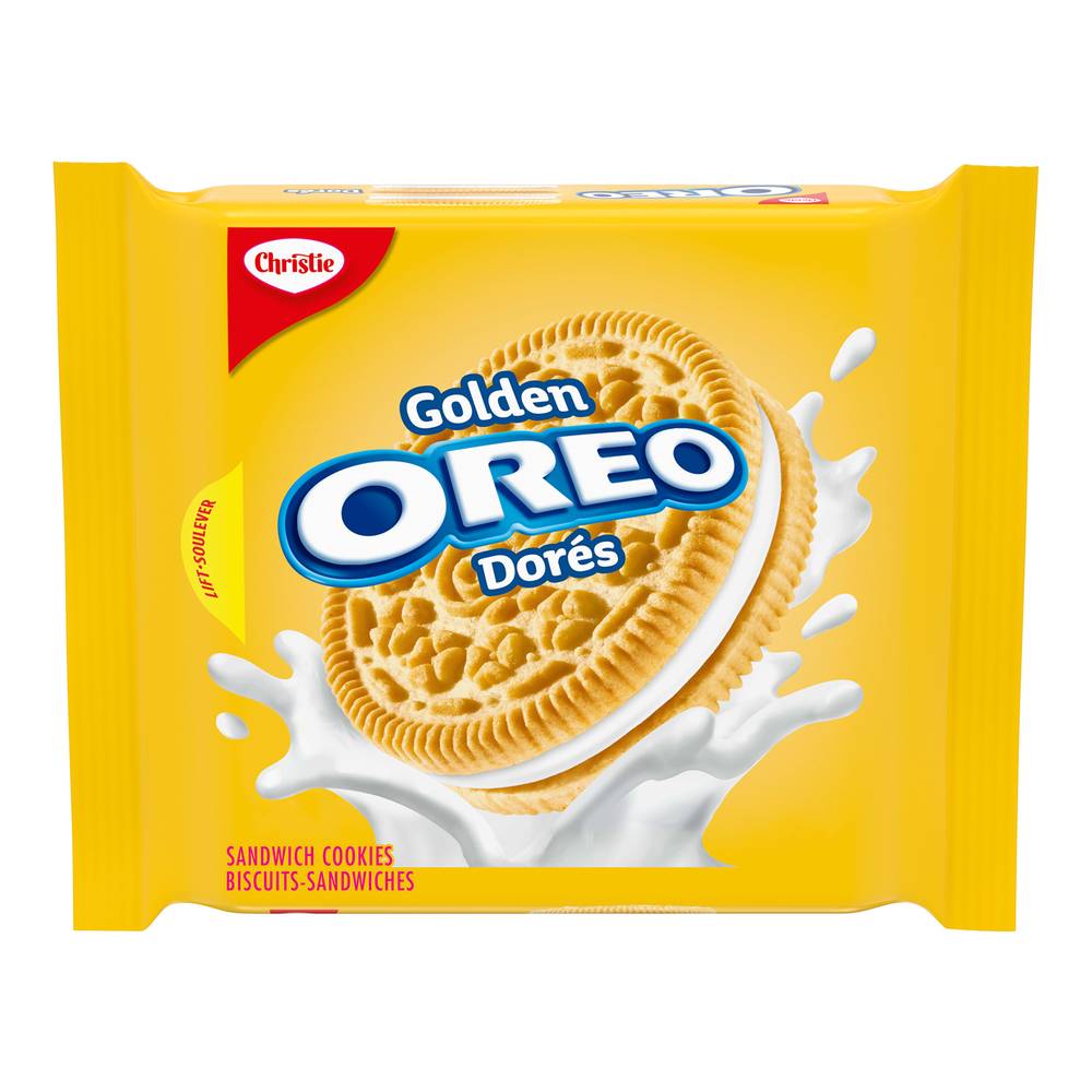 Oreo Golden Sandwich Cookies (270 g)
