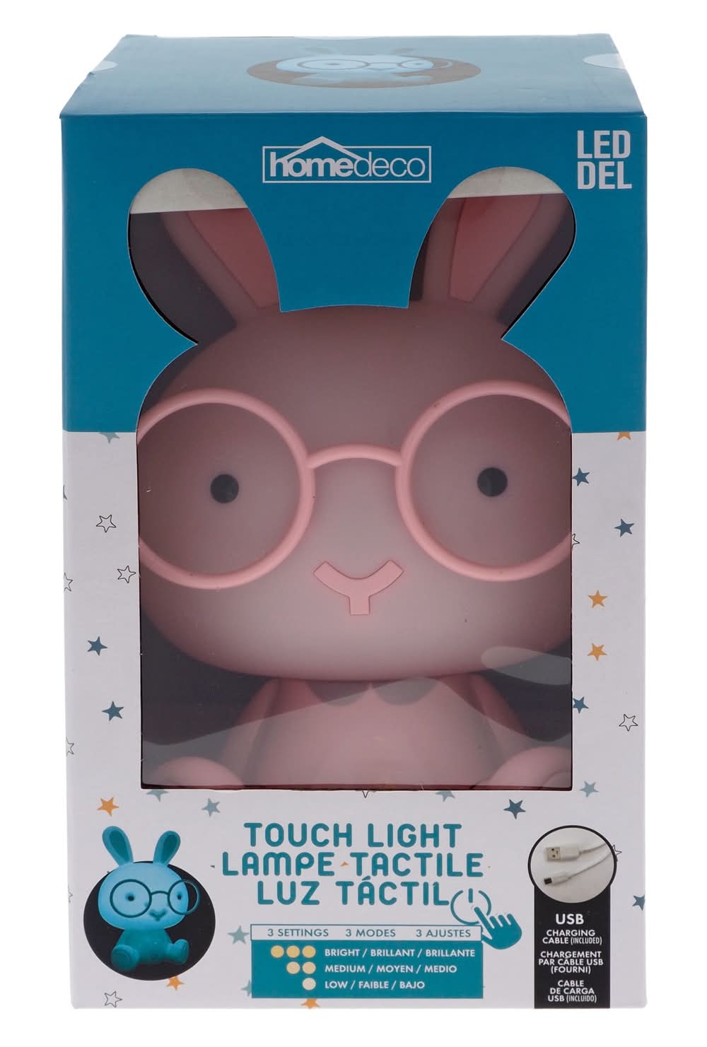 Lampe décorative LED lapin & hippo