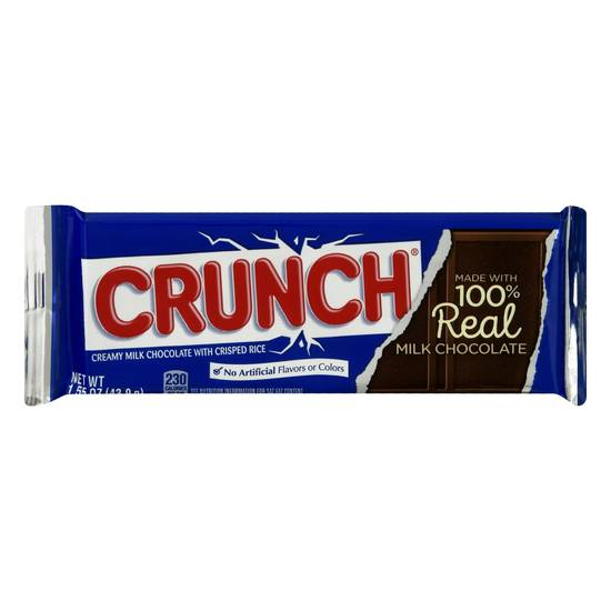 Crunch 100% Real Crisped Rice Bar (milk chocolate)