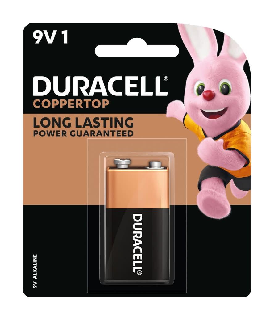 Duracell Coppertop 9v Battery
