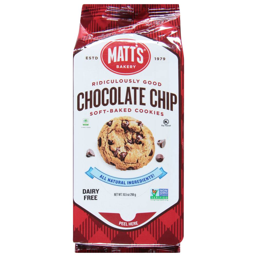 Matt's Bakery Chocolate Chip Cookies (10.5 oz)