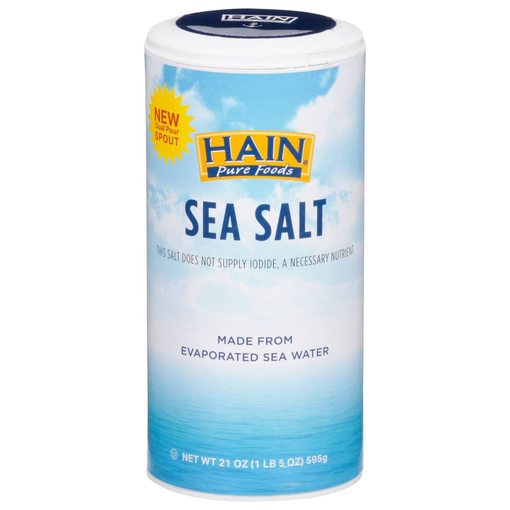 Hain Pure Foods Sea Salt (1.31 lbs)