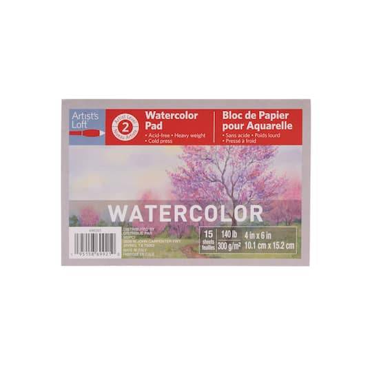 Level 2 Watercolor Pad By Artist'S Loft