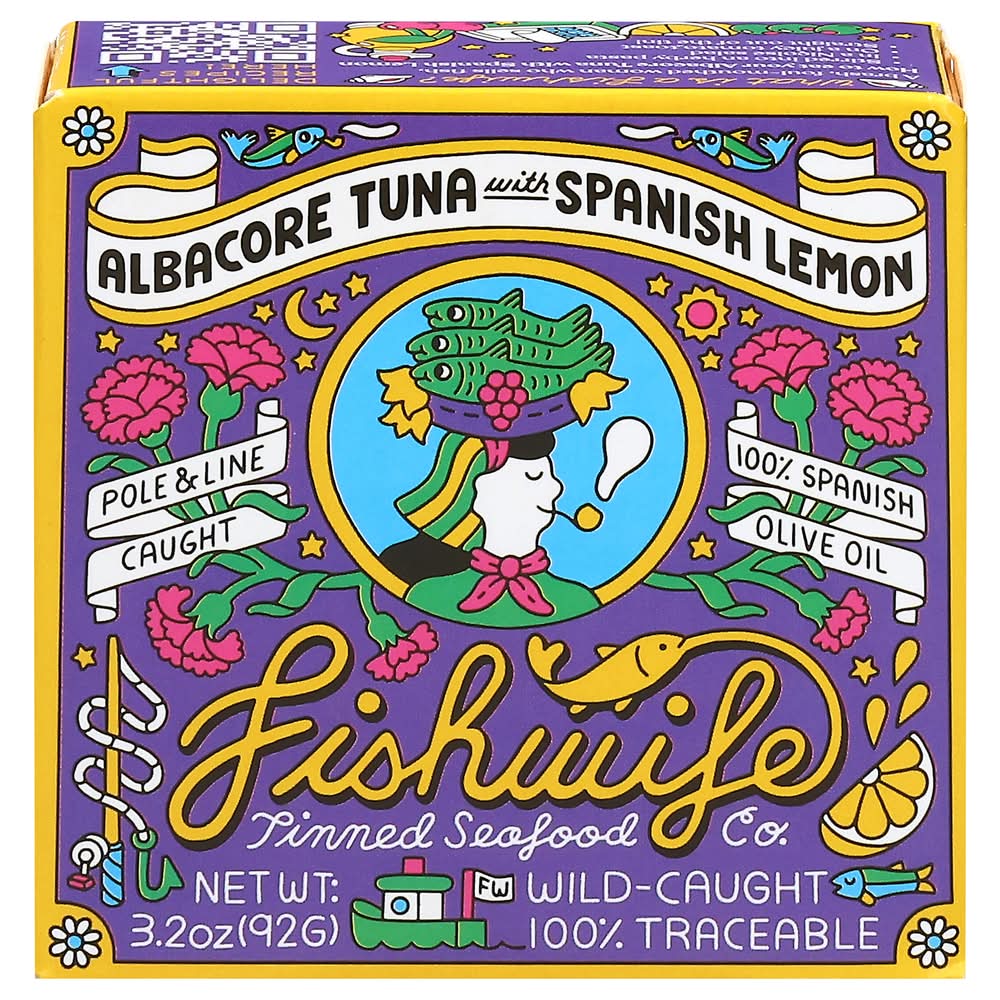 Fishwife Spanish Lemon Albacore Tuna (3.2 oz)
