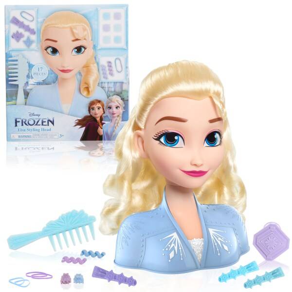Disney Frozen Basic Elsa Styling Head (14 pc)