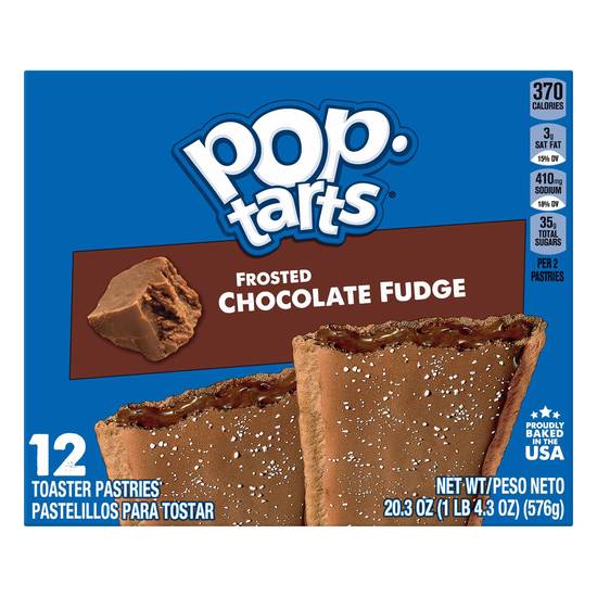 Pop-Tarts Frosted Chocolate Fudge Toaster Pastries ( 12 ct )