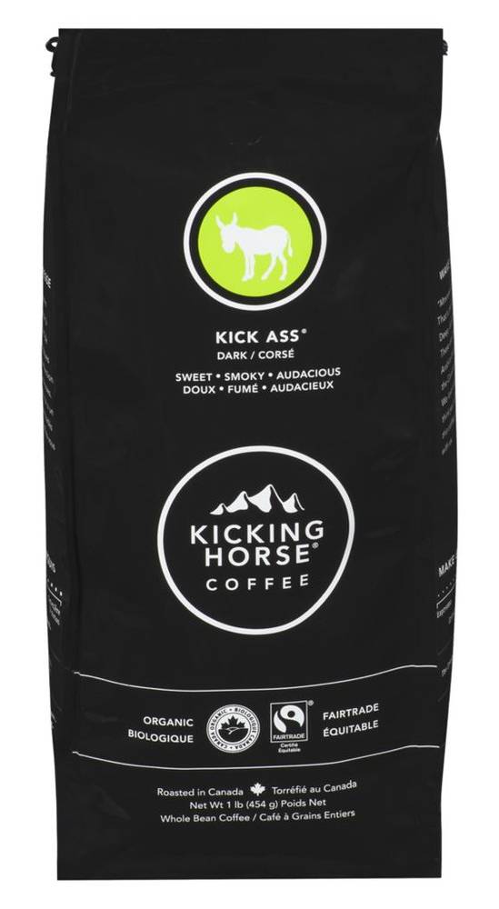 Kicking Horse Coffee Organic Dark Roast Kick Ass (454 g)