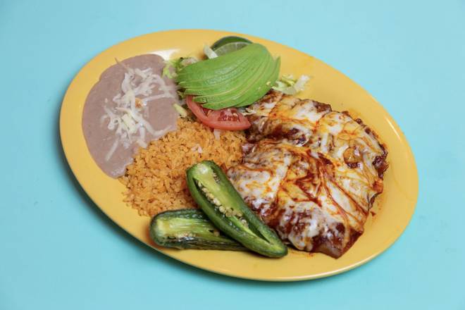 Enchiladas with Meat