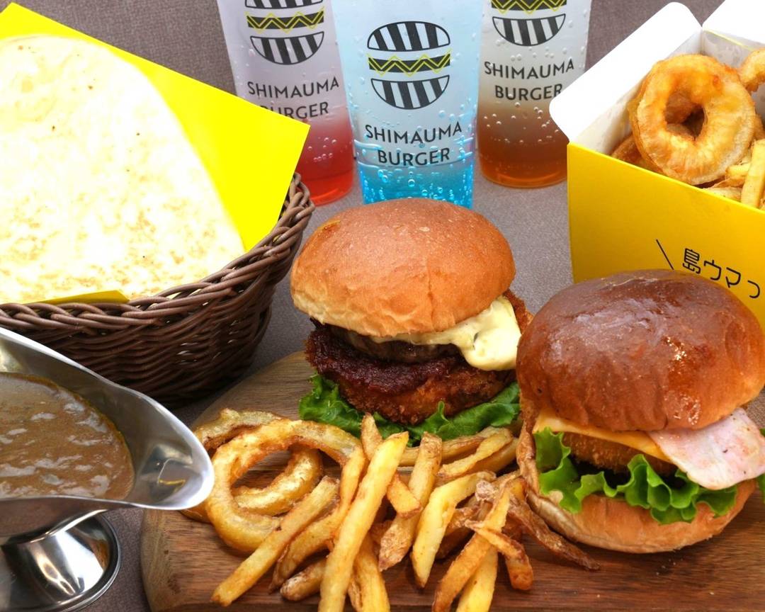 SHIMAUMA BURGER ゆめテラス祇園店のデリバリー ・持ち帰り