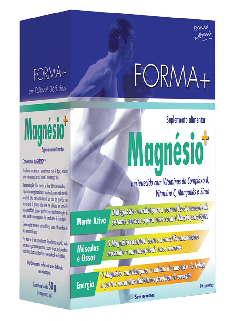 Forma+  - MagnÃ©sio (solÃºvel), embalagem de 50g