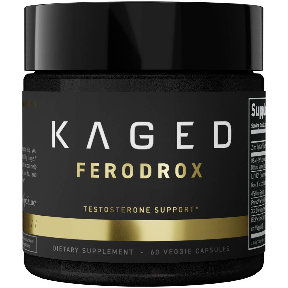 Ferodrox Testosterone Support Matrix (60 Vegetable Capsules)