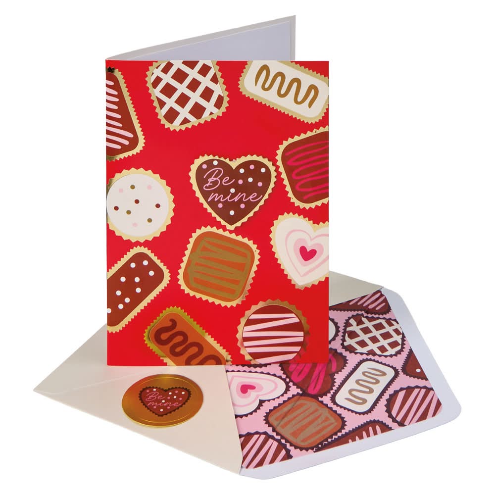 Pembrook Valentine's Day Card Cookies